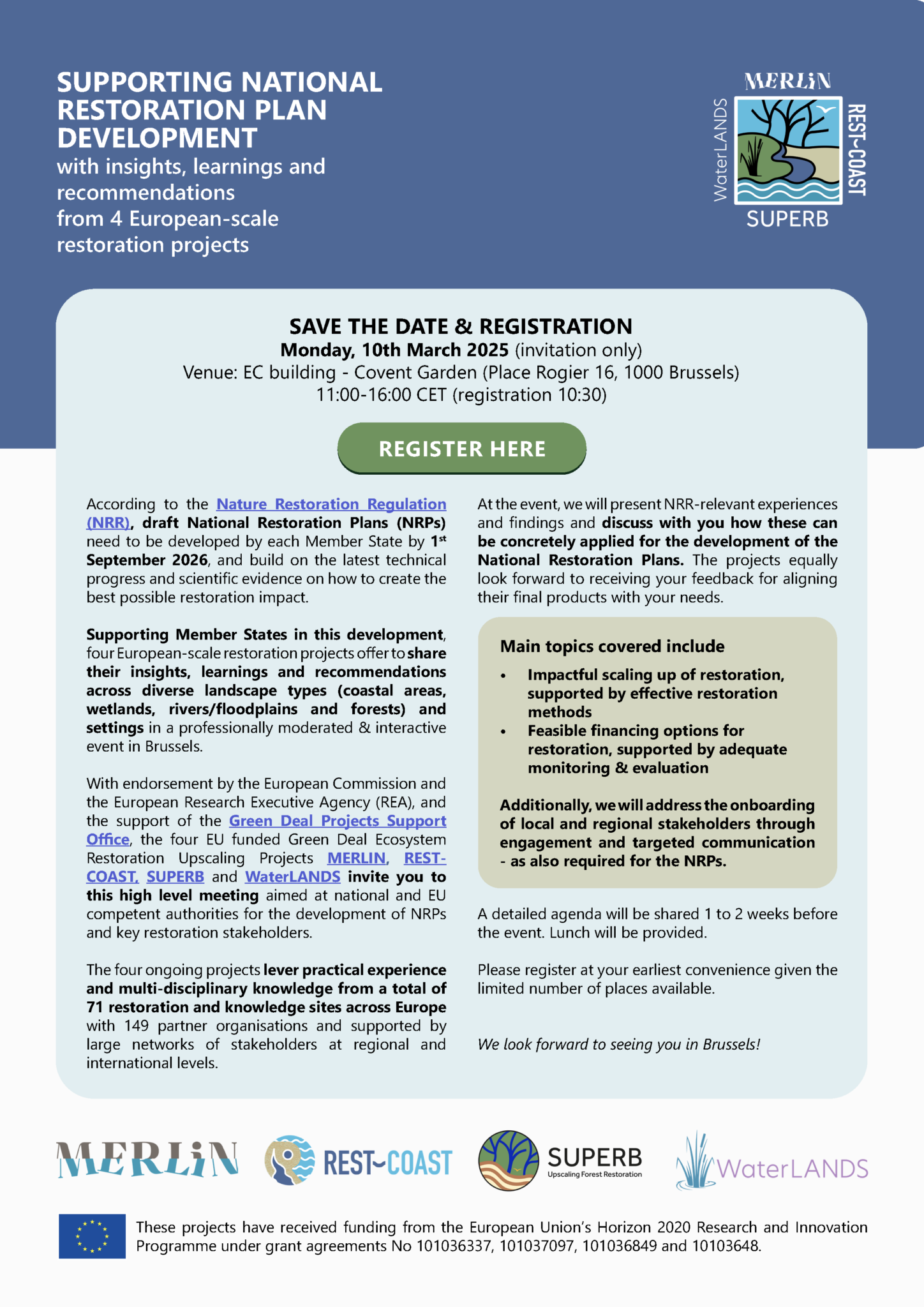 Supporting National Restoration Plan Development - Wetlands ...