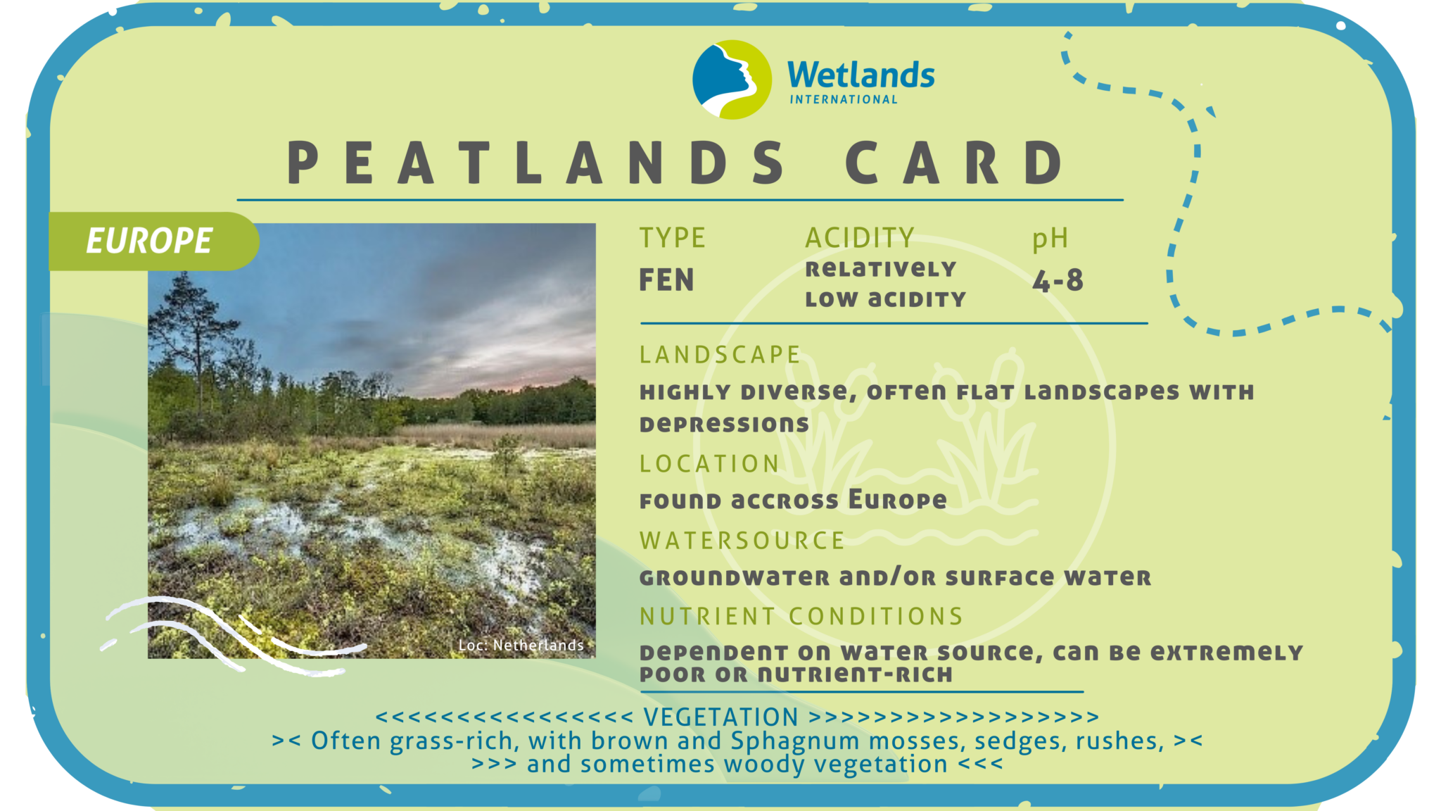 Structure — peatland in Annaghbeg